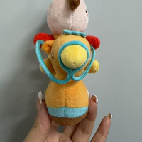 Porte-clés personnalisé en peluche de dessin animé - Super doux, en coton PP, anti-stress, ornement suspendu pour voiture, promotions, anniversaires