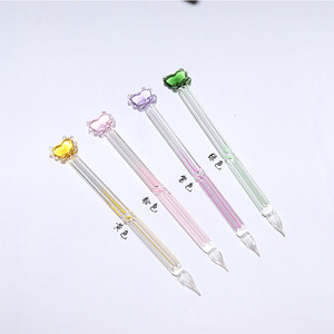 Juego <span class=keywords><strong>de</strong></span> Plumas <span class=keywords><strong>de</strong></span> Vidrio para Caligrafía a Mano para Principiantes, para Tiendas en Línea - Product Image 3