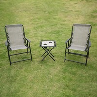 Ensemble de meubles d'extérieur, ensemble de chaises pliantes et de table, ensemble confortable pour le jardin et la cour