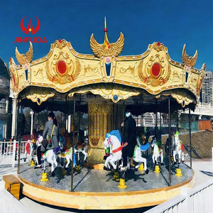 Giostra Portatile <span class=keywords><strong>con</strong></span> Cavalli per Luna Park e Centro Commerciale - Product Image 6