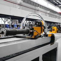 Machine à cintrer les tubes pour motos électriques, 4 axes, 2 servomoteurs, haute précision, pour tubes en acier de 38 mm