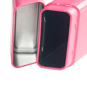 Tùy chỉnh in bản lề <span class=keywords><strong>tin</strong></span> thuốc Lá Trường hợp bao bì hình chữ nhật Thuốc lá/xì gà hộp thiếc - Product Image 3