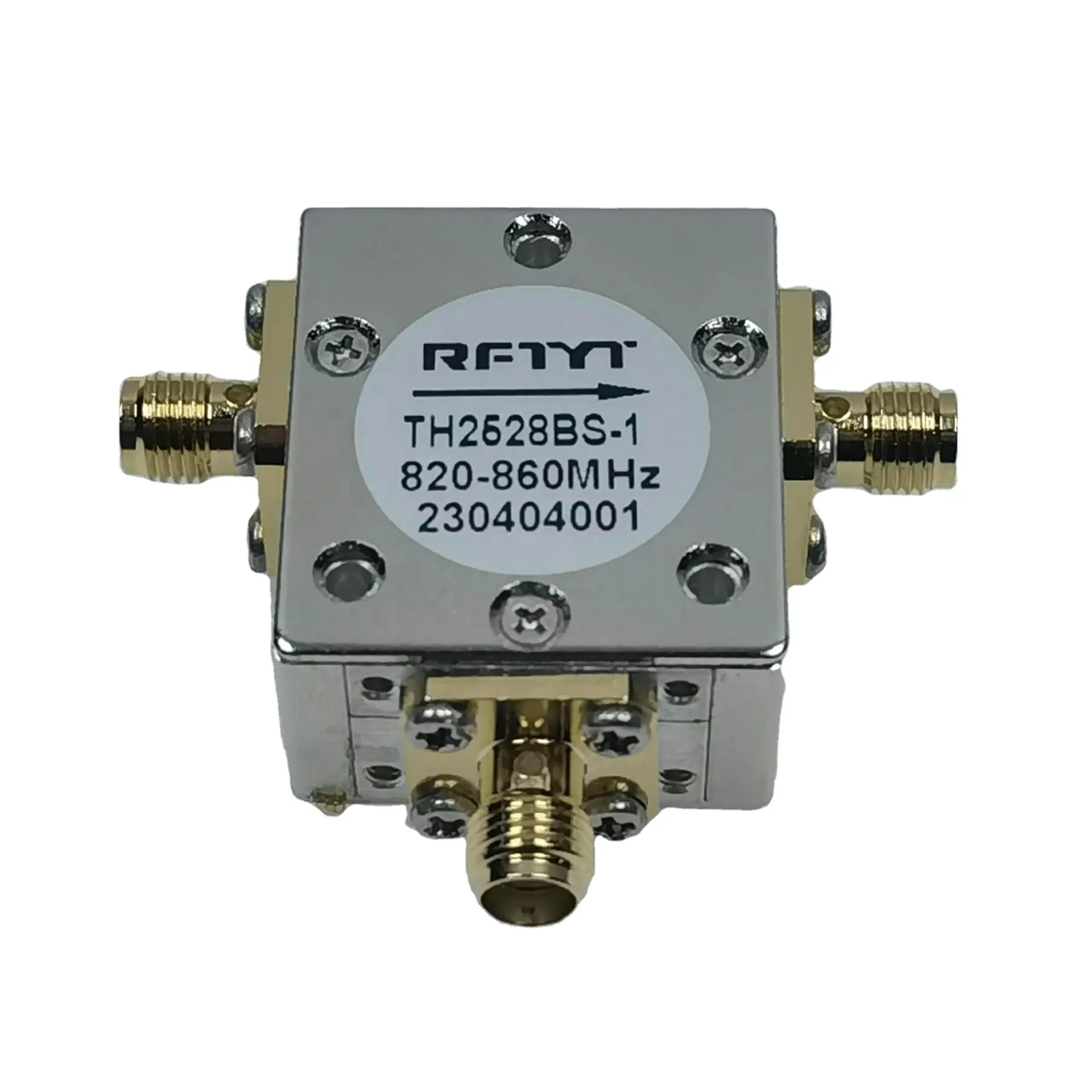 Dispositivo passivo a microonde 400W 300-1100MHz Uhf Rf circolatore a banda larga RF VHF circolatori coassiali RF