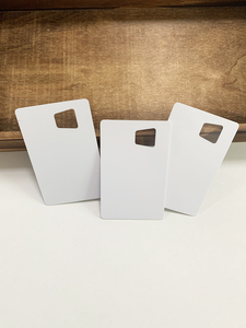 Nhà Máy Giá tấm polycarbonate thẻ trống hình ảnh ID cửa sổ thẻ cửa sổ Trắng thẻ PC có thể laser và in - Product Image 6