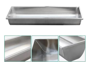 Mangeoire pour bétail et moutons en acier inoxydable CASHT TY001 Argent/Blanc Haute Productivité Nouveau Modèle - Product Image 5
