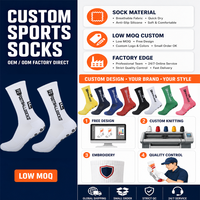 Chaussettes de sport antidérapantes en tricot pour femmes avec tissu respirant et design à adhérence sécurisée pour le yoga, le Pilates, la barre et l'entraînement quotidien