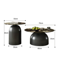 Table basse nordique moderne au design élégant de style européen, avec plateau et panneau en verre transparent, pour salons, ensemble de tables