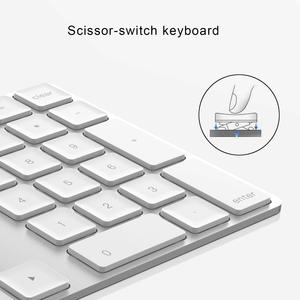 ABS ou teclados digitais de liga de alumínio, teclado numérico de 34 teclas, adequado para computadores <span class=keywords><strong>Apple</strong></span> e laptops. - Product Image 4