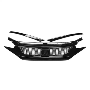 Kit carrozzeria paraurti posteriore Spoiler Refit Track Style per 2016 2017 2018 2019 <span class=keywords><strong>2020</strong></span> 2021 <span class=keywords><strong>Honda</strong></span> <span class=keywords><strong>Civic</strong></span> - Product Image 6