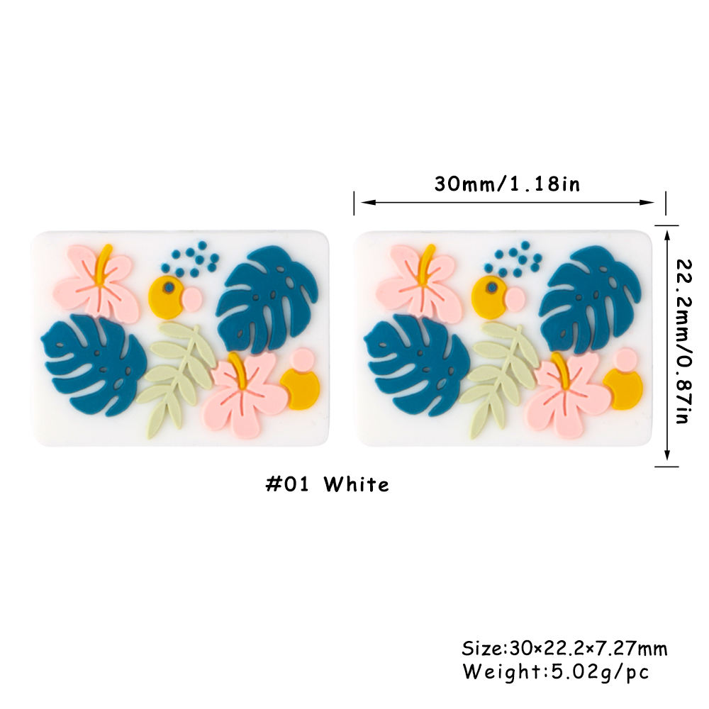 ลูกปัดใบไม้