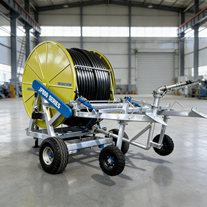 Nouvelle machine <span class=keywords><strong>d</strong></span>'irrigation agricole à enrouleur de tuyau |   Système <span class=keywords><strong>d</strong></span>'irrigation automatique à économie <span class=keywords><strong>d</strong></span>'énergie avec bras réglable - Product Image 4
