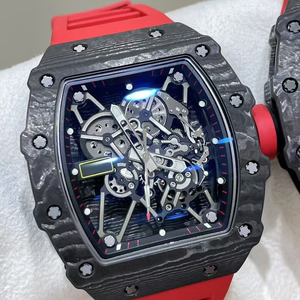 Recomendamos el popular reloj de pulsera mecánico automático de fibra de carbono 3502NTPT con diseño hueco para deportes, reloj de lujo para hombre. - Product Image 2