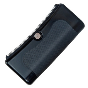 <b>Pet</b> Grooming Comb Black ABS Material Convenient Dog Hair Removal Tool - Product Image 3