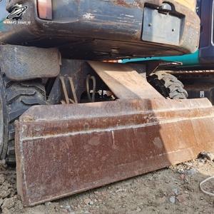 Excavadora de Ruedas Doosan DX60W de Segunda Mano, 6 Toneladas, Usada, Motor Yanmar de Alta Eficiencia, Bomba Hidráulica y Motor - Product Image 4