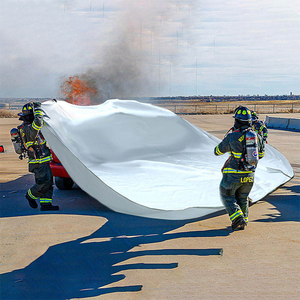 Manta Ignífuga Eléctrica Resistente a Altas Temperaturas para Vehículos de Nueva Energía, 100% Fibra de Vidrio, 10mx10m, Gris, Venta Caliente, Directo de EE. UU. - Product Image 5