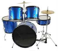 Manufacturer Wholesale Drums, Adult Jazz Drums, 5 Drums, 234 Cymbals, 7 Drums, Percussion Instruments, Built-in Silencing System