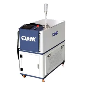 ماكينة تنظيف ليزر الألياف المستمرة بقدرة 1500 واط و2000 واط و3000 واط بسعر منخفض وجودة عالية من DMK مع رأس تنظيف SUP22C