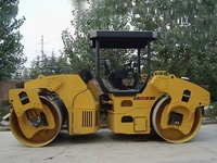 Rodillo Compactador Hidráulico de Doble Tambor SR13D-3 de 13 Toneladas, Alta Potencia, Rodillo Vibratorio para Obras de Infraestructura, en Stock, al Mejor Precio