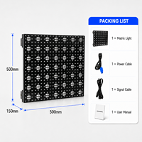 Matrice de pixels LED 36x5W avec effet de pixel RVB, contrôle DMX512 RDM, éclairage de scène pour DJ, club, événement