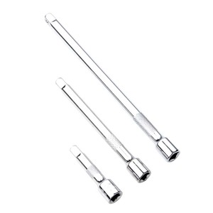 Socket Extension Rod Set 1/4 3/8 1/2 Inch <b>Chrome</b> Plated Steel Ball Hex Drive Straight Handle For Automotive Repair - Product Image 1