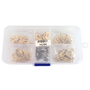 For Mercedes-Benz HU64 Lock Plates Metal Spring <b>Repair</b> Kit <b>Car</b> Locksmith Tool - Product Image 1