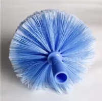Sikat Pembersih Jaring Laba-laba Plastik Rumah Tangga Techno First Indian Best Supplier, Fleksibel, Dapat Diisi Ulang, Menghilangkan Jaring dan Debu