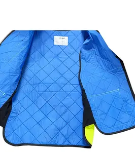 Gilet de refroidissement réfléchissant fluorescent à immersion étanche à haute température d'été