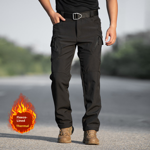 <span class=keywords><strong>Pantalon</strong></span> cargo tactique thermique coupe-vent IX9, multi-poches, en polaire, pour l'<span class=keywords><strong>escalade</strong></span> et la chasse - Product Image 2