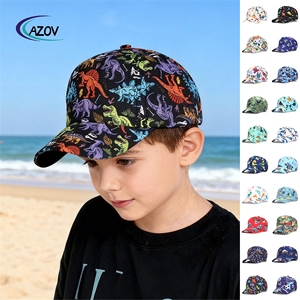 Produit très vendu, casquette de baseball pour garçon, impression numérique, voitures, dinosaures, enfants, printemps, été et automne, pare-soleil - Product Image 1