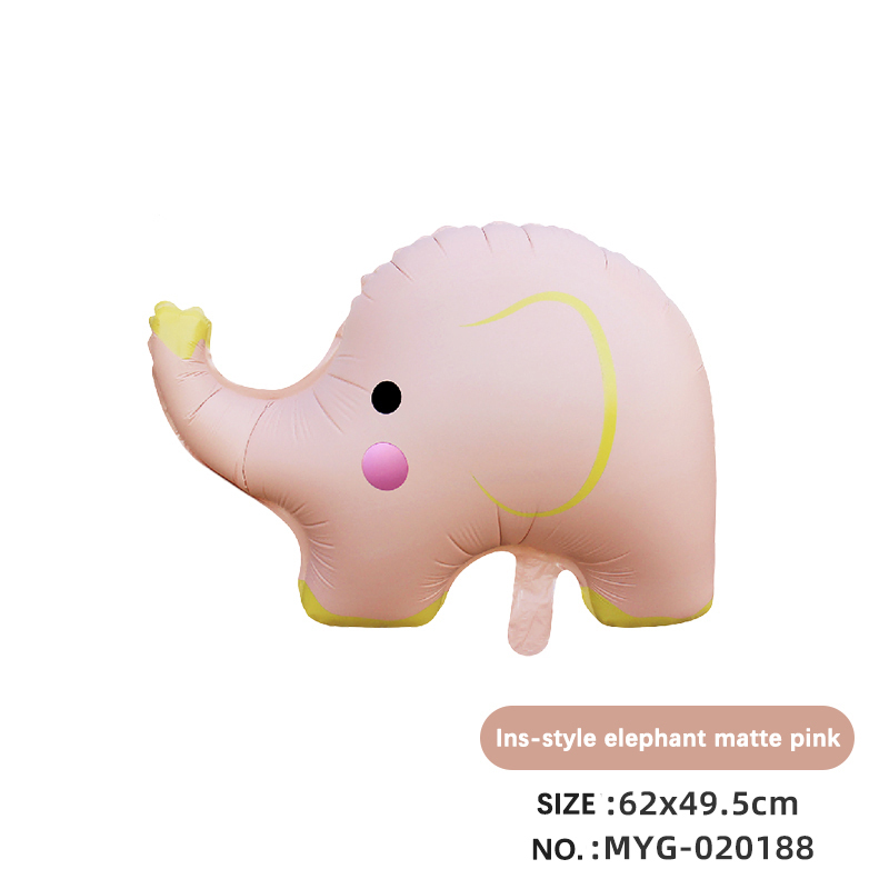 Elefante rosa opaco