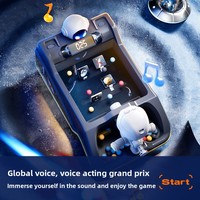 Máquina de Juego de Disparos para Niños, Juguete de Robot Interstellar con Tablero de Puntuación LED y Objetivos de Planetas