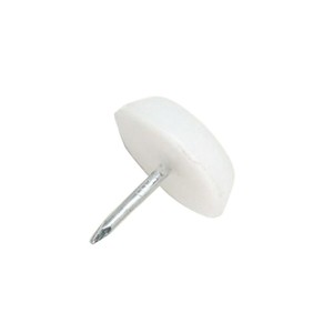 Patins en feutre pour meubles, antidérapants en plastique, à clouer pour pieds de meuble - Product Image 1