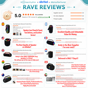 Altavoz Bluetooth Portátil K17 con Luz RGB Personalizable, Video TWS, Bajos Profundos, Audio HiFi, Directo de Fábrica, para Viajes y Campamentos al Aire Libre - Product Image 4