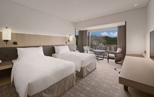 Ensemble de meubles de chambre d'hôtel de luxe, meuble TV en bois, meuble TV de luxe avec cheminée, meuble TV noir - Product Image 3