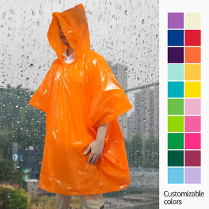 High Quality Adults Rain Poncho Wholesale Custom Logo Disposable Eco-friendly Poncho - Product Image 4