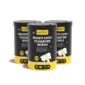 Lingettes de nettoyage robustes Scrub & Clean, lingettes de nettoyage pour mécaniciens, lingettes pour outils à <span class=keywords><strong>main</strong></span>, antibactériennes, conformes à la norme EN1276, REACH - Product Image 1