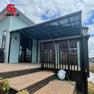 Vente directe d'usine, auvent <span class=keywords><strong>de</strong></span> couloir personnalisé en aluminium, protection UV, auvent pare-soleil, <span class=keywords><strong>toit</strong></span> en polycarbonate pour maison, abri <span class=keywords><strong>de</strong></span> voiture - Product Image 1