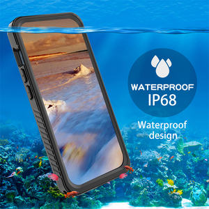 เคสโทรศัพท์มือถือกันน้ำมาตรฐาน <span class=keywords><strong>IP68</strong></span> สำหรับ iPhone 12 Pro, ป้องกันแรงกระแทก 360 องศา ครอบคลุมเต็มรูปแบบสำหรับ Samsung - Product Image 1