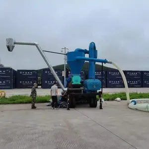 Novo Produto transportador pneumático grão vácuo Flexível Screw Grain Ship Unloader