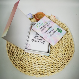 Tùy chỉnh in tích cực Chánh Niệm tự chăm sóc khẳng định thẻ boong truyền cảm hứng sức khỏe Tâm thần trích dẫn các tông hỗn hợp - Product Image 4