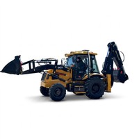 Chargeuse-pelleteuse ORPHEST 3CX avec sièges pivotants, 4x4, 2,5 tonnes, moteur diesel Yuchai, pompe hydraulique, chargeuse sur pneus