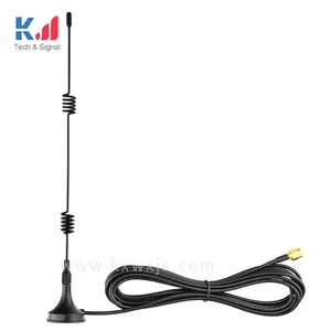 Kleine Sma Antena Outdoor Magnetische 2.4G Wifi Spiraalvormige Antenne 24Ghz Draadloze Routing Omnidirectionele High Gain Antennes