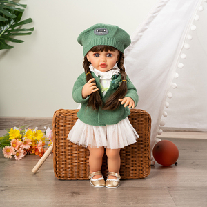 Muñecas Reborn Realistas de Fábrica de 55 cm con Función de Lenguaje, Muñecas Reborn de Silicona Suave para Niñas - Product Image 3