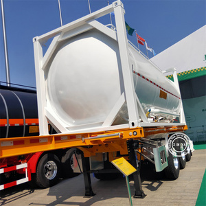 Conteneur-citerne <span class=keywords><strong>de</strong></span> 40 tonnes et 20 pieds pour le transport <span class=keywords><strong>de</strong></span> ciment/<span class=keywords><strong>farine</strong></span>/poudre <span class=keywords><strong>de</strong></span> gypse/riz/<span class=keywords><strong>farine</strong></span> <span class=keywords><strong>de</strong></span> blé, capacité <span class=keywords><strong>de</strong></span> 29100 kg, conception 0,2 MPa - Product Image 3