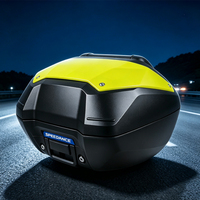 Top case de moto avec dossier passager et porte-bagages arrière, sans perçage, pour Honda XADV750 2022 - 2026