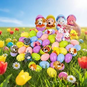 Cross-border Explosive Easter <b>Egg</b> Plush Animal <b>Toy</b> Plush Rabbit Blind Box <b>Egg</b> Filled with Plush Animal <b>Toys</b> - Product Image 4