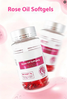 Huile Essentielle d'Extrait de Rose 100ml Vitamines Polyphénols Extrait Végétal Extraction par Solvant Bouteille