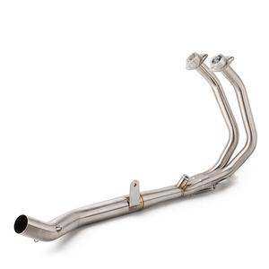 Modificación de silenciador de escape de motocicleta para Honda <span class=keywords><strong>CB500R</strong></span>/X/F CBR500 tubo medio de enlace de escape delantero de acero inoxidable - Product Image 4
