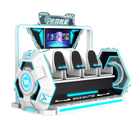 . Simulateur de réalité virtuelle VR 5D 7D 9D dynamique à 4 places, jeu de cinéma pour centre commercial/maison/théâtre