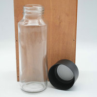 Bouteilles sensorielles en forme de Voss de 375 ml/800 ml, 400 ml, 350 ml, 250 ml, bouteille d'eau vide